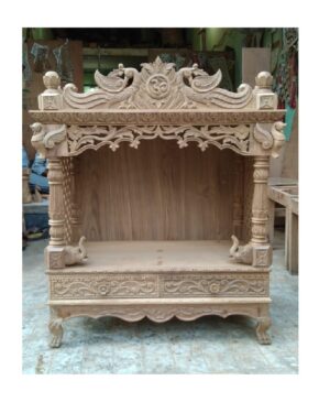 wooden temple for home