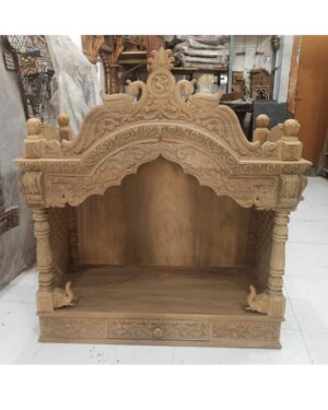 wooden temple for home