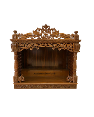 wooden temple for home