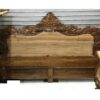 wooden bed