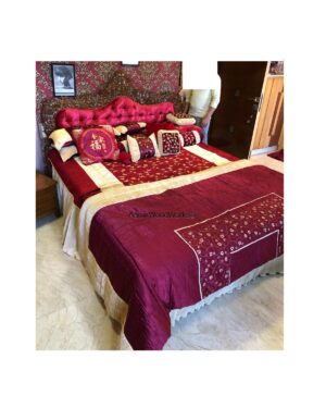 wooden bed