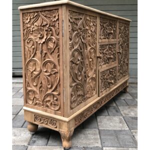 Designer Teakwood Cabinet Unit L48″xD15″xH30″