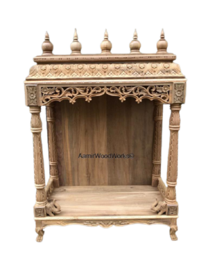 wooden temple for home