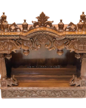 wooden temple for home