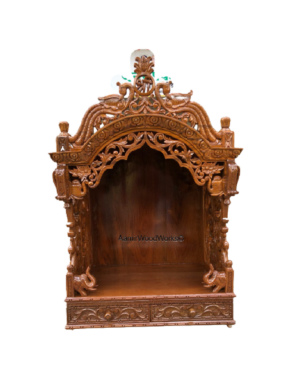 wooden temple for home