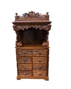 wooden temple for home