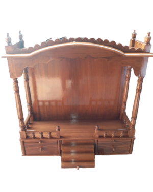 wooden temple for home