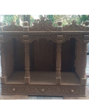 wooden temple for home