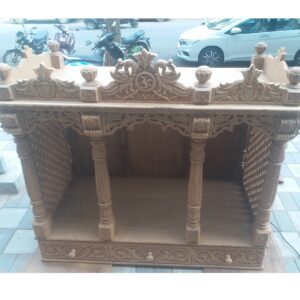 wooden temple for home