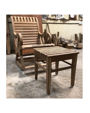 rocking chair with ottoman