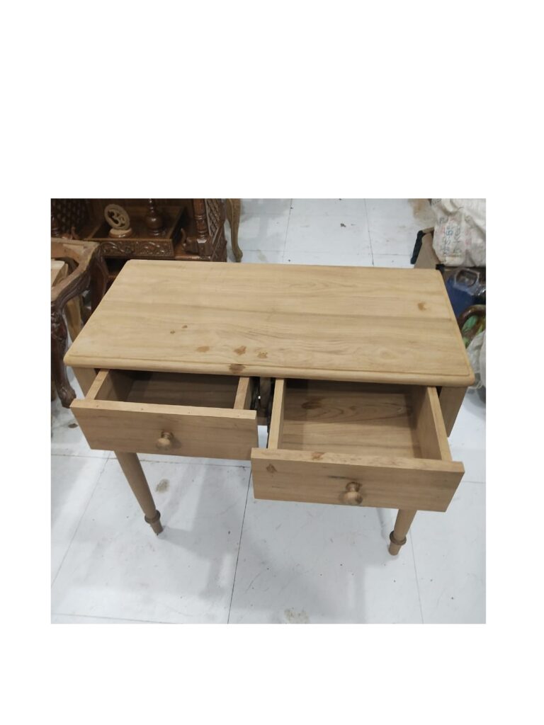 wooden console table