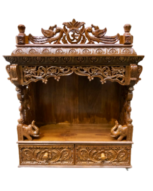 wooden temple for home