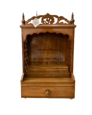 wooden temple for home