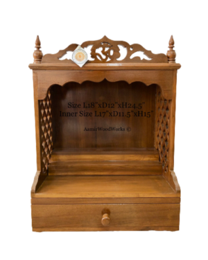 wooden temple for home