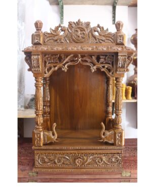 wooden temple for home