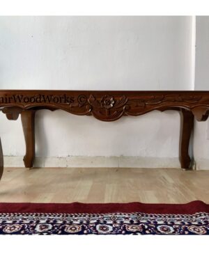 wooden centre table
