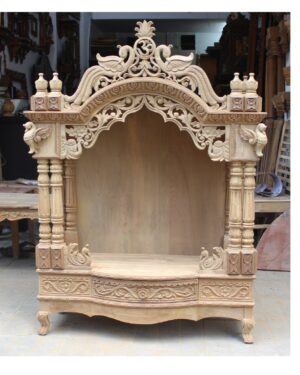 wooden temple for home