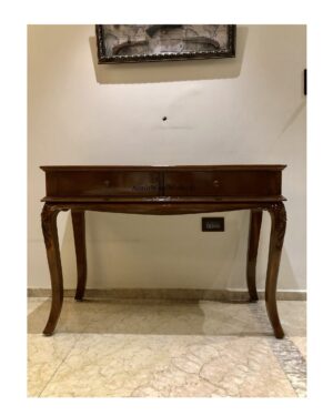 wooden console table