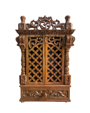 wooden temple for home