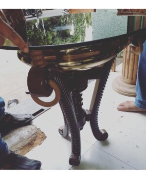 wooden table