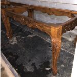 wooden centre table