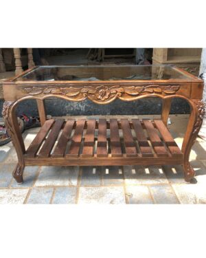 wooden centre table