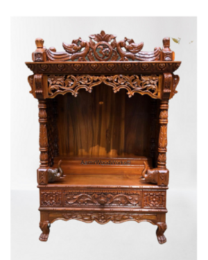 wooden temple for home