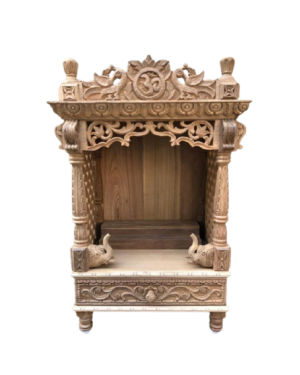 wooden temple for home