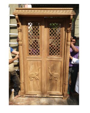 designer wooden door
