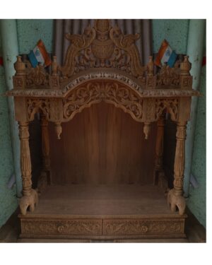 wooden temple for home
