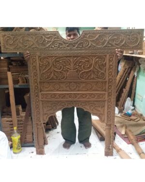 wooden temple for home