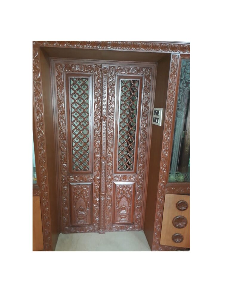 designer wooden door