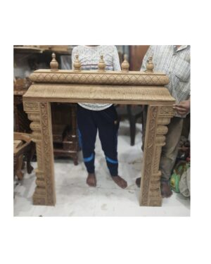 wooden temple for home