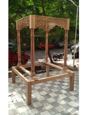 wooden temple for home