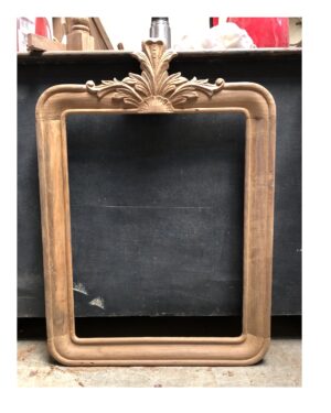 wooden mirror frame