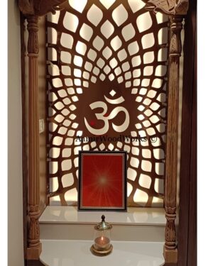wooden temple for home