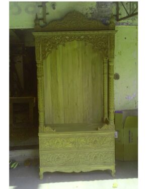 wooden temple for home