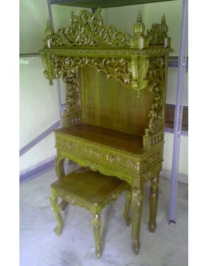 wooden temple for home
