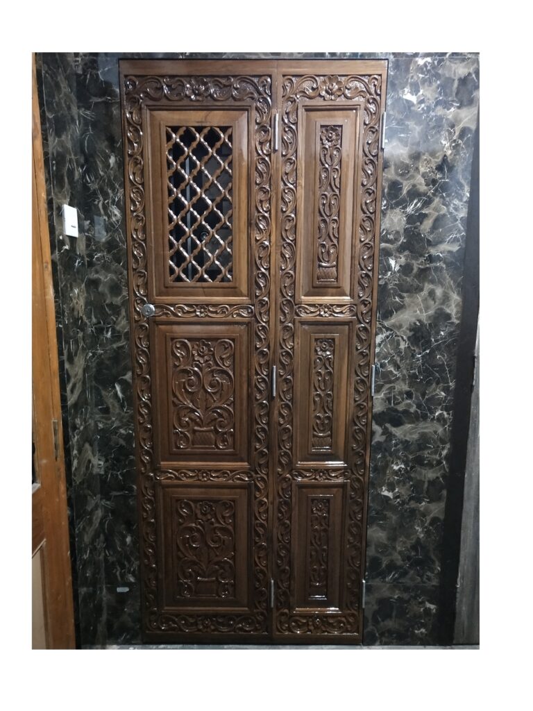 designer wooden door
