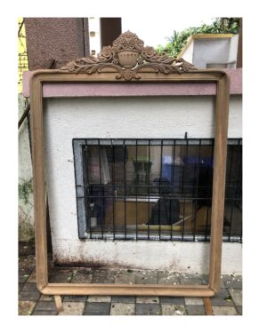 wooden mirror frame