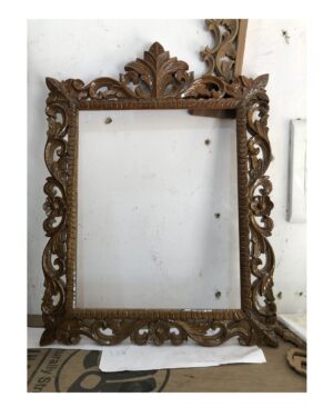 wooden mirror frame