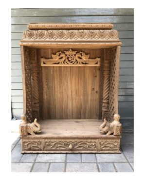 wooden temple for home