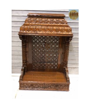 wooden temple for home