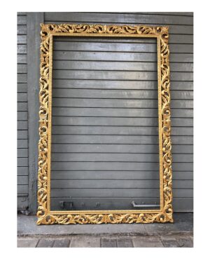 wooden mirror frame