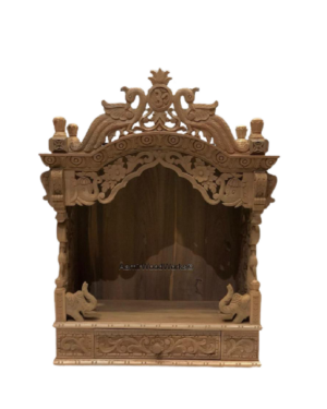 wooden temple for home