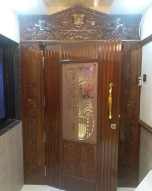 wooden designer door