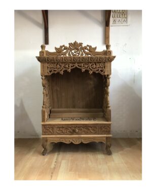 wooden temple for home