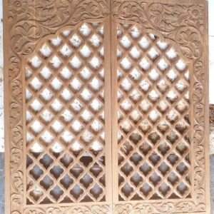 Wooden Jhalli/See Through Door Panel