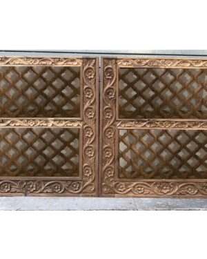 wooden jhalli doors
