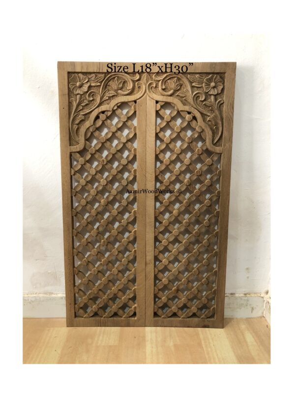 wooden jhalli doors